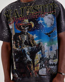 Majestik Bad To The Bone Rhinestone T-Shirt