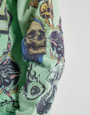 Majestik No Pain All-Over Graphic Hoodie