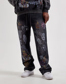 Majestik All-Over Graphic Sweatpants