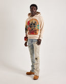 Majestik Keep It Moving Tapestry Mix Hoodie