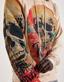 Majestik Keep It Moving Tapestry Mix Hoodie