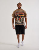 Majestik Run Free Rhinestone Tee