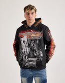 Majestik Death Card Rhinestone Tapestry Hoodie