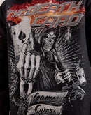 Majestik Death Card Rhinestone Tapestry Hoodie