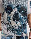 Majestik Skull Face Tapestry Tee
