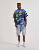 Majestik World Bear Rhinestone Tee