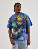 Majestik World Bear Rhinestone Tee