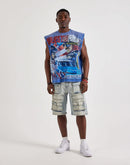 Majestik Speedway Dream Sleeveless Tee