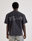 Majestik Riding Here Rhinestone Tee