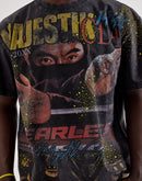 Majestik Fearless Ninja Rhinestone Tee