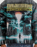 Majestik Spaceship Tapestry Hoodie