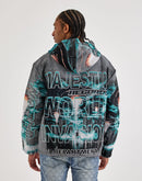 Majestik Spaceship Tapestry Hoodie