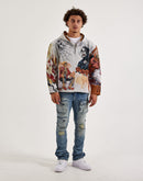 Majestik Fearless Spirit Full-Zip Tapestry Hoodie