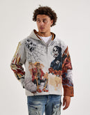 Majestik Fearless Spirit Full-Zip Tapestry Hoodie
