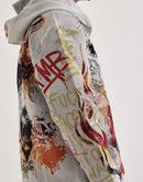 Majestik Fearless Spirit Full-Zip Tapestry Hoodie