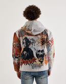 Majestik Fearless Spirit Full-Zip Tapestry Hoodie