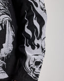 Majestik Skull Tapestry Hoodie