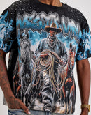 Majestik Never Run Out Tapestry Tee