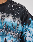Majestik Never Run Out Tapestry Tee