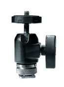 Manfrotto 492 Micro Ball Head w/hot shoe mount