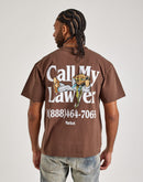 Market Call My Lawyer Bear Tee