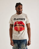 Merch Traffic Playboy Lips Cover Tee