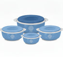 MILTON Aspire 4 Pcs. Hot Pot Set Limited Edition (500ml, 1000ml, 1500ml and 2500ml), Blue