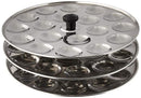 TABAKH Stainless Steel 3-Rack Mini Idli Stand, Makes 54 Idlys