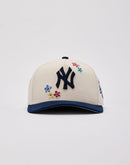 Mitchell & Ness MLB New York Yankees Flower Pro Pinch Snapback Hat
