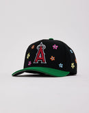 Mitchell & Ness MLB Anaheim Angels Flower Child Pro Pinch Snapback Hat