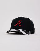 Mitchell & Ness MLB Atlanta Braves Rocky Road Pro Pinch Snapback Hat