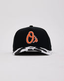 Mitchell & Ness MLB Baltimore Orioles Rocky Road Pro Pinch Snapback Hat
