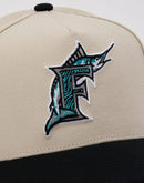 Mitchell & Ness MLB Florida Marlins Zoo Logo Pro Pinch Snapback Hat