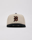 Mitchell & Ness MLB Detroit Tigers Zoo Logo Pro Pinch Snapback Hat