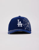 Mitchell & Ness MLB Los Angeles Dodgers Spider Web Pro Pinch Snapback Hat