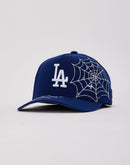 Mitchell & Ness MLB Los Angeles Dodgers Spider Web Pro Pinch Snapback Hat