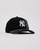 Mitchell & Ness MLB New York Yankees Spider Web Pro Pinch Snapback Hat