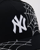 Mitchell & Ness MLB New York Yankees Spider Web Pro Pinch Snapback Hat