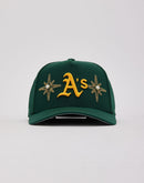 Mitchell & Ness MLB Athletics Star Stones Pro Pinch Snapback Hat