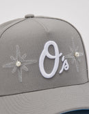 Mitchell & Ness MLB Baltimore Orioles Star Stones Pro Pinch Snapback Hat