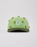 Mitchell & Ness MLB Baltimore Orioles Beaded Pro Pinch Snapback Hat