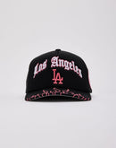 Mitchell & Ness MLB Los Angeles Dodgers Flames Trucker Hat