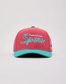 Mitchell & Ness NBA San Antonio Spurs Script Snapback Hat
