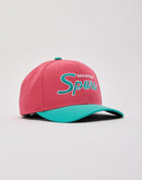 Mitchell & Ness NBA San Antonio Spurs Script Snapback Hat