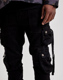 MNML Cargo Straight Denim Jeans