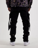 MNML Cargo Straight Denim Jeans