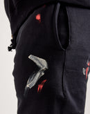 MNML Contrast Bootcut Sweatpants