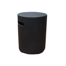 Modeno - Round Concrete Propane Tank Cover with Smooth Texture ONB017
