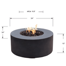 Modeno - Venice Round Concrete Fire Pit Table OFG113