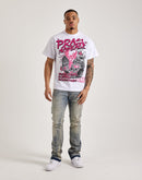 Heads or Tails Pray 4 Peace Tee